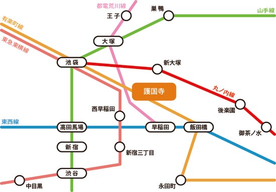 ［図表1］東京メトロ有楽町線で「池袋」や「有楽町」、「豊洲」方面にも1本でアクセス