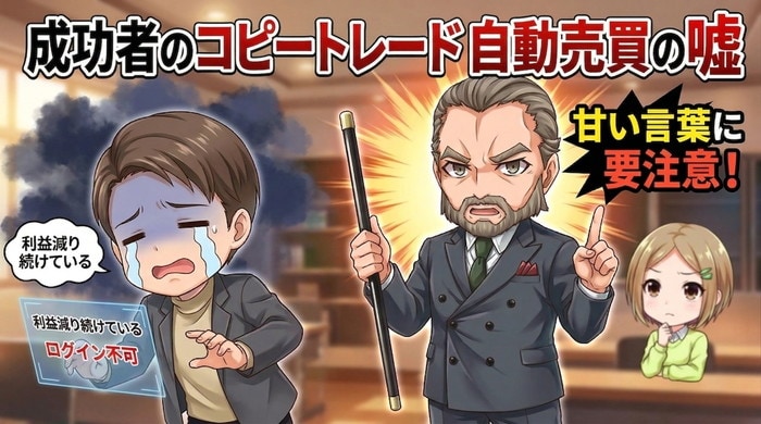 バイナリーオプション偽成功者の嘘