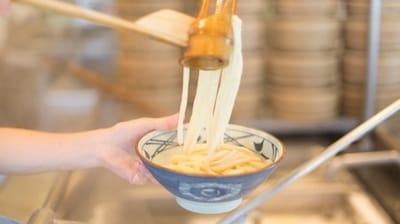 1杯100円のうどんがご馳走だった