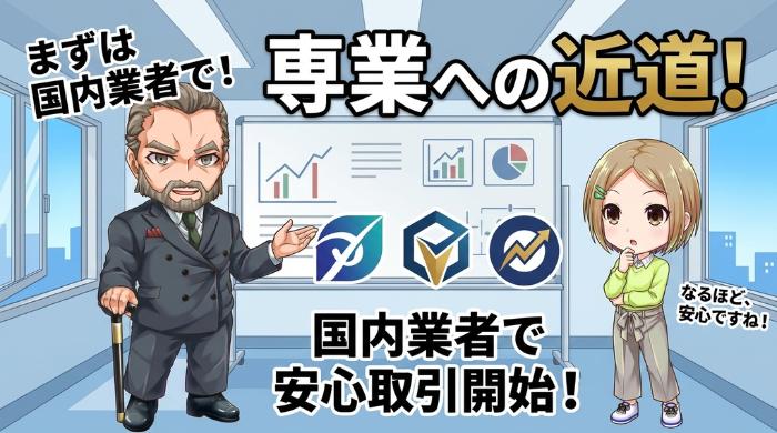 専業を目指すなら安心の国内業者でバイナリーオプションを始めよう