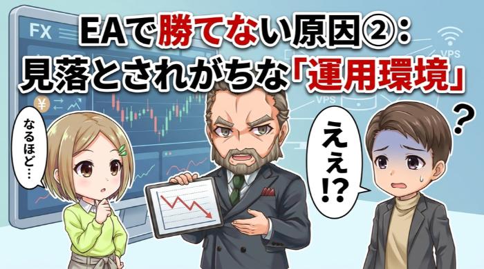 EAで勝てない原因②…見落とされがちな「運用環境」の影響