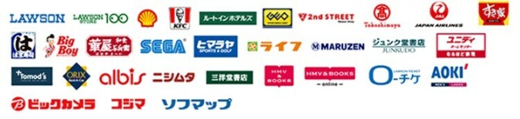 Pontaポイントが使える店舗・サービス一覧