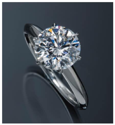 プラチナダイヤモンドリング2ct（個人蔵118）