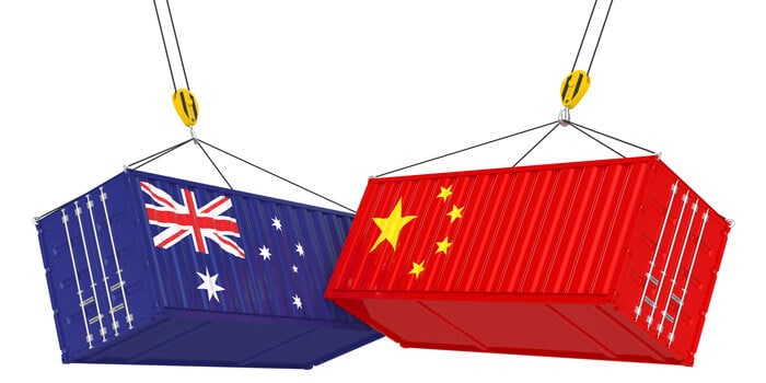 オーストラリアと中国との貿易