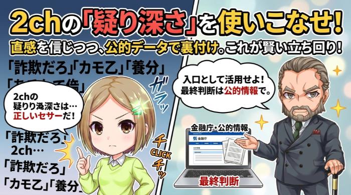 2chの「疑り深さ」は実は正しいセンサーだ