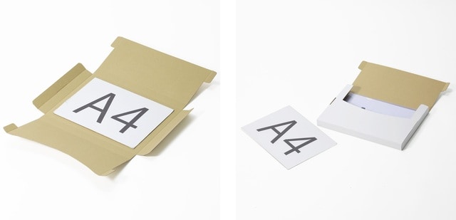  A4用紙が入るサイズ 組み立て簡単。シンプルな形状