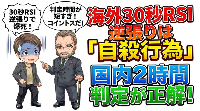 海外バイナリーオプションで逆張り投資はNG