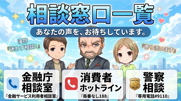ステップ3　相談窓口にすぐ連絡する