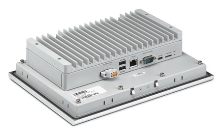 製品の背面（10.1インチサイズモデル）