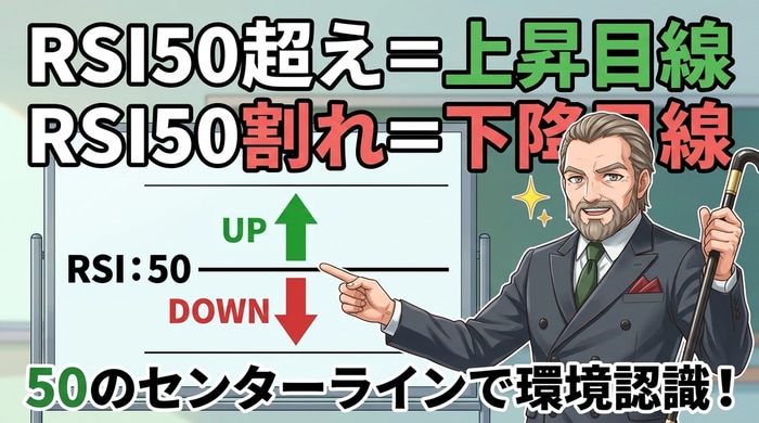 RSI50をチェックする