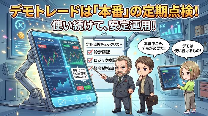 FX自動売買でデモトレードを活かし続ける実践的な使い方