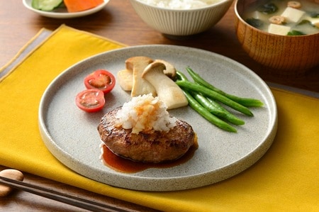 鬼おろしのせハンバーグ