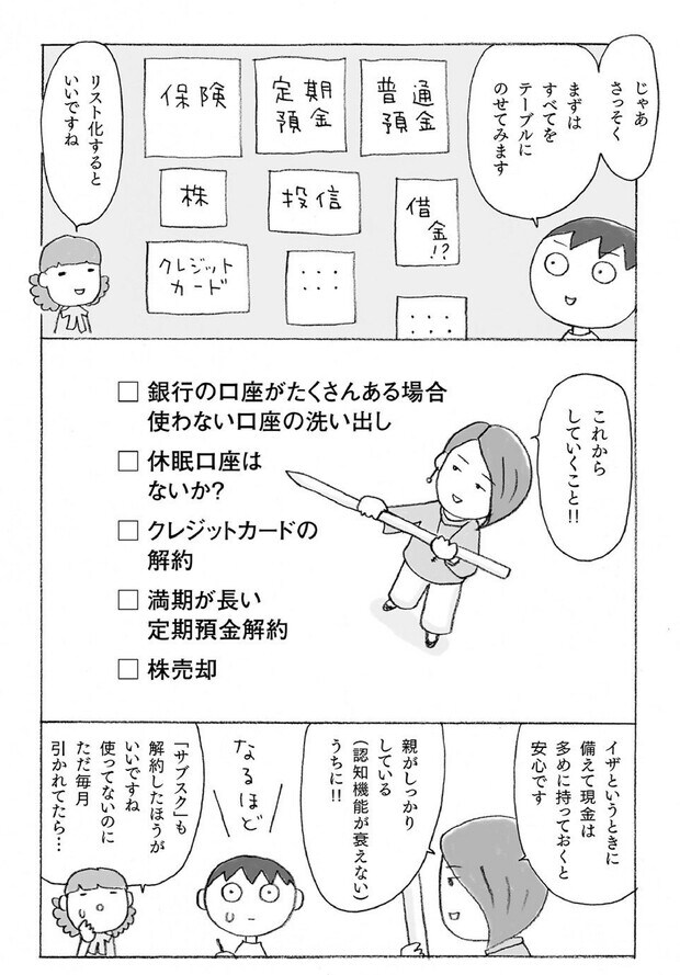 『マンガで解決　親の介護とお金が不安です』（主婦の友社）より