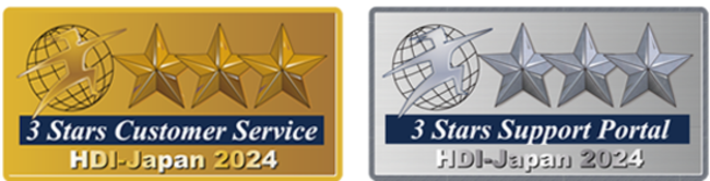 HDI-Japan2024の受賞バッジ