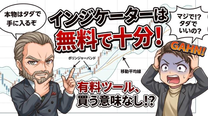 本物のインジケーターは無料で使える