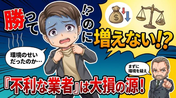 ペイアウト率の設定により短時間取引ほど業者が儲かる構造の正体