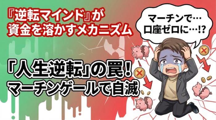 「逆転マインド」が資金を溶かすメカニズム