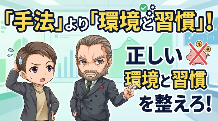 手法より環境と習慣を整える