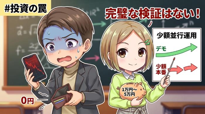 「完璧な検証」を待ち続けて動けなくなる罠——少額並行運用のすすめ
