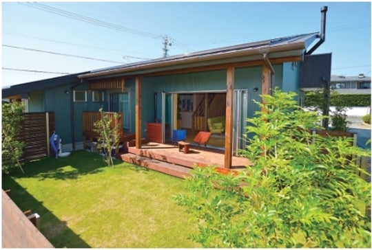 ［図表3］大きなひさしで日射遮蔽と風雨を防止