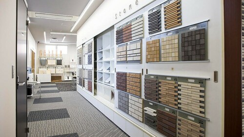 朝日建設のショールームは、神田、横浜、相模原の3カ所にある。