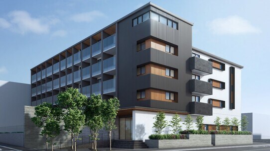 5階建て51戸…三井ホーム「木造マンション」の全貌