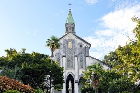 ▲世界遺産の大浦天主堂（PIXTA）