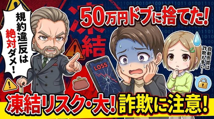 規約違反行為（自動売買ツール・連打取引・レート遅延悪用）