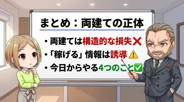 両建ての正体を知ったあなたが今日からやるべきこと