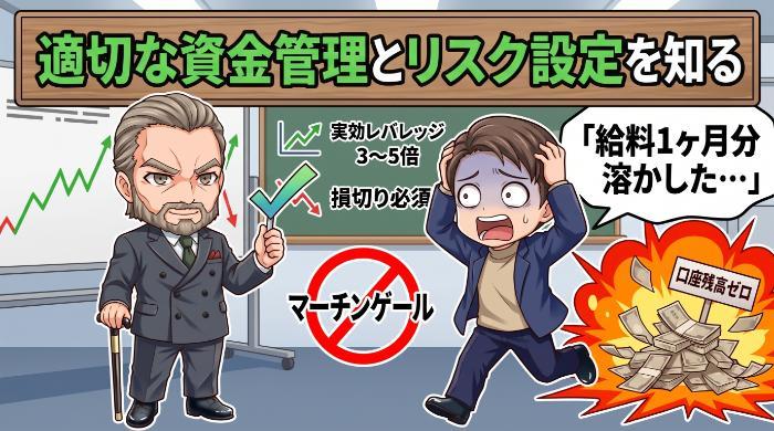 想定変動幅は広めに設定しろ