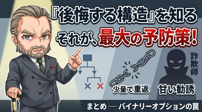 まとめ — 「後悔しやすい構造」を知ることが最大の予防策