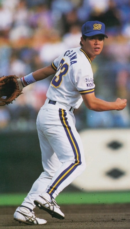 ヤクルトとの日本シリーズでは、3連敗と追い込まれた第4戦でホームランを打った