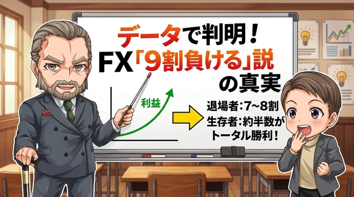 為替投資の勝敗をデータで検証