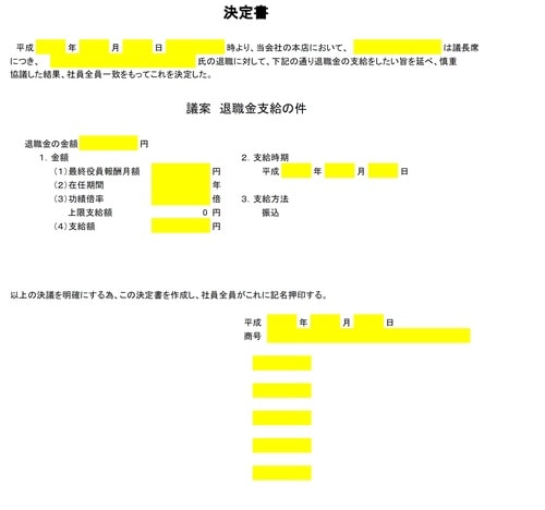 ［図表3］決定書サンプル