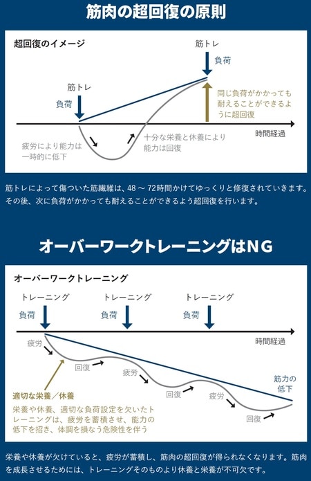 ［図表3］超回復の原則