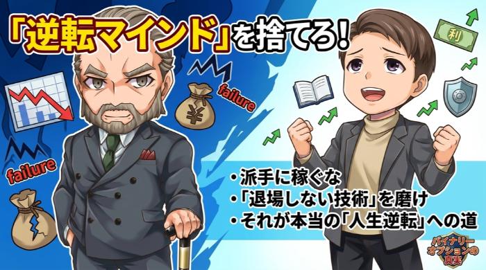 「人生逆転」を捨てた日から、本当の逆転が始まる