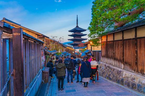 観光客が増加の一途をたどる京都