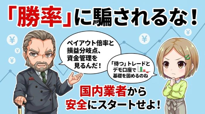 まとめ：「勝率」に囚われすぎるな。見るべきは損益分岐と資金管理だ