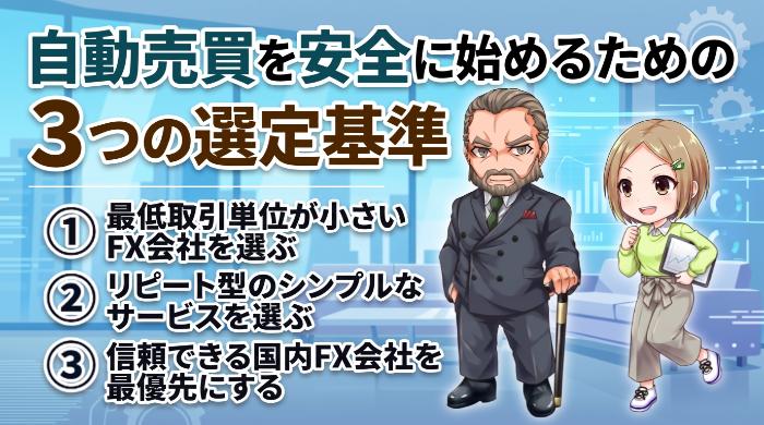 少額運用に適したFX自動売買サービスの選び方