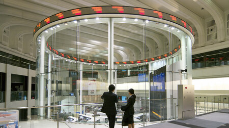 東京証券取引所の写真