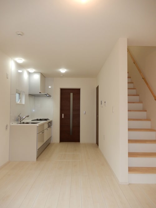 一戸建てのようなメゾネットタイプ