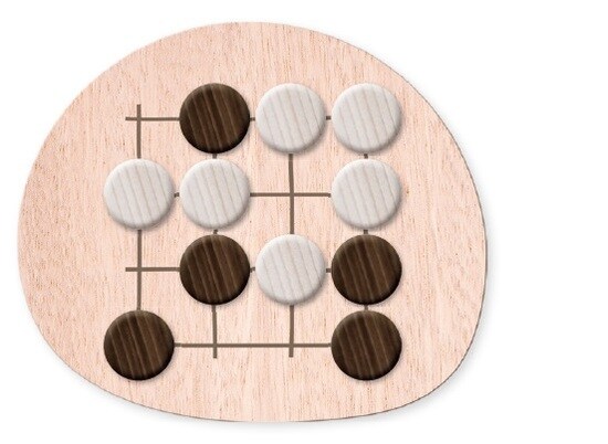 盤から白石をすべて取って全滅させるか、白が一方的に打てない状況にしてください。