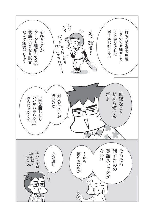 フクチマミ・高橋基治著『マンガでおさらい中学英語　英会話スタート編』（KADOKAWA）より
