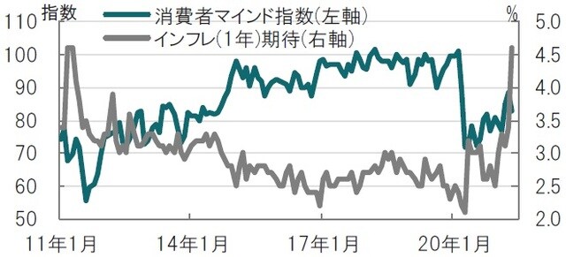 月次、期間：2011年1月～2021年5月、5月は速報値 出所：ブルームバーグのデータを使用しピクテ投信投資顧問作成