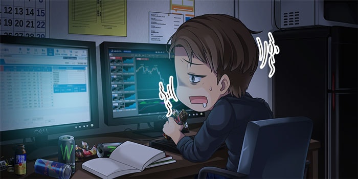 チャートを見続ける必要がない