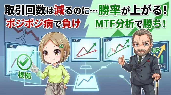 取引回数が減るのに勝率が上がる、という逆説の仕組み