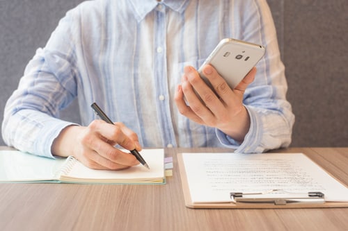 メモをとっておくことが重要だ