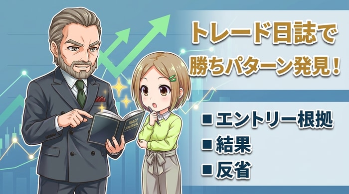 トレード日誌で勝ちパターンを見つける