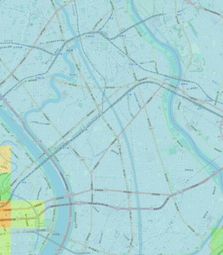 出所：RESASより作成 ※2015～2040年の「江戸川区」エリアの人口増減率