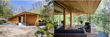 Chamonix 外観とテラス